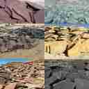 سنگ لاشه دماوند گلستانی، فروش سنگ مالون ورقه ای کوهی در تهران